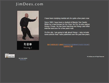 Tablet Screenshot of jimdees.com